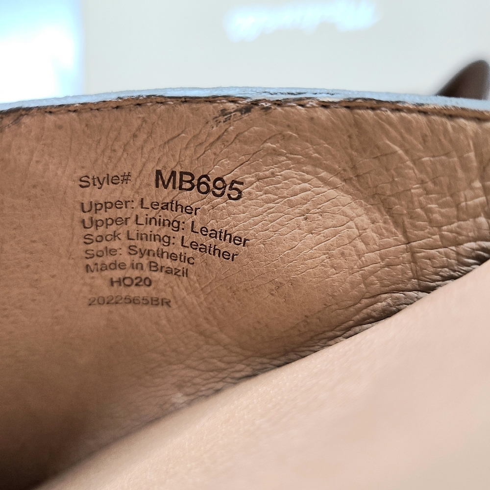 Madewell Marisa d'Orsay Embossed Snakeskin Flat 9 - Picture 8 of 10